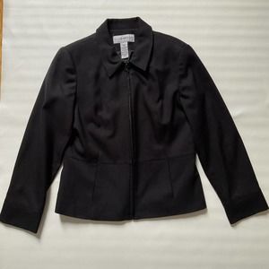 Sag Harbor Black Blazer - Size 8